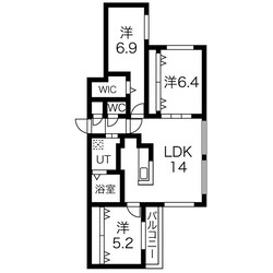 グランカルム円山公園の物件間取画像